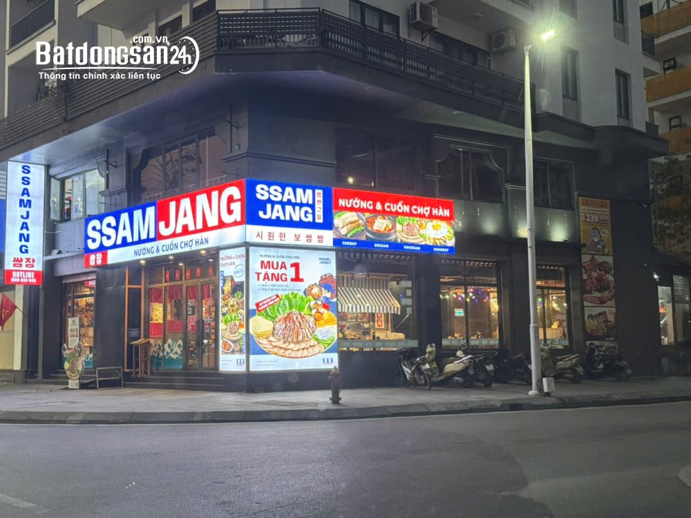 CHO THUÊ MẶT BẰNG TẦNG 1 VÀ 2 – 2 CĂN LIỀN KỀ TẠI KĐT MONBAY, P. HỒNG HẢI