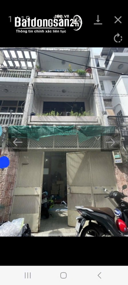 Nhà hẻm xe hơi , 61m2 , 3 lầu , Phú Nhuận , giá 14 tỷ .