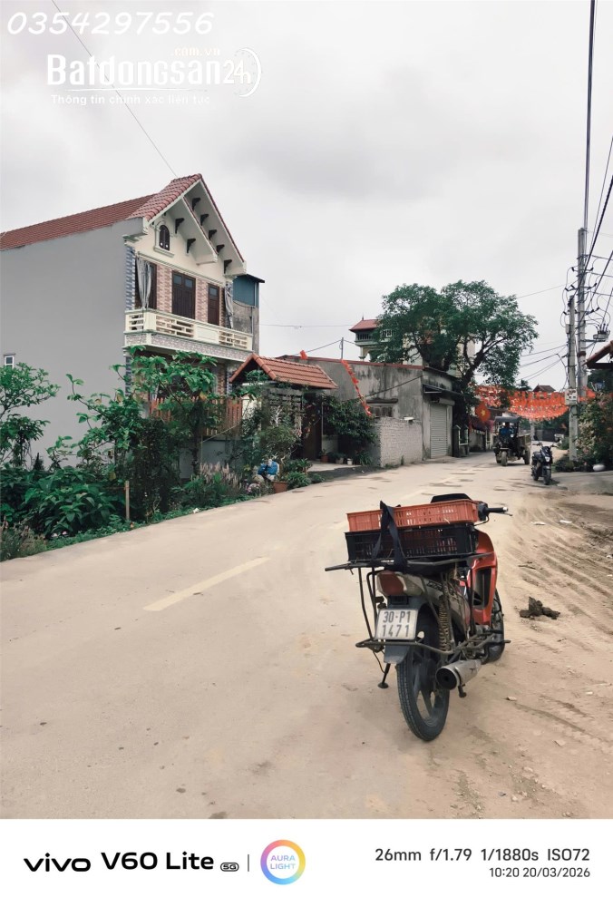 Cần bán lô đất siêu đẹp mặt tiền đường nhựa Xã Chuyên Mỹ, Hà Nội, DT 150m2