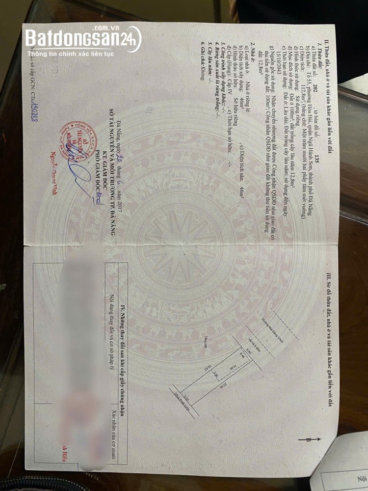  8,7 tỷ/113m2.Đất đường Mai Đăng Chơn, Nhìn trường mầm non Ngôi Sao Xanh,Sát đường Qu