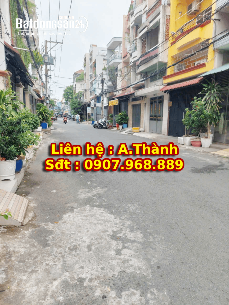Bán nhà mới 4m x 14m5, 1 trệt 2 lầu ,Đường Lạc Long Quân, Phường 10 ,Quận 11 