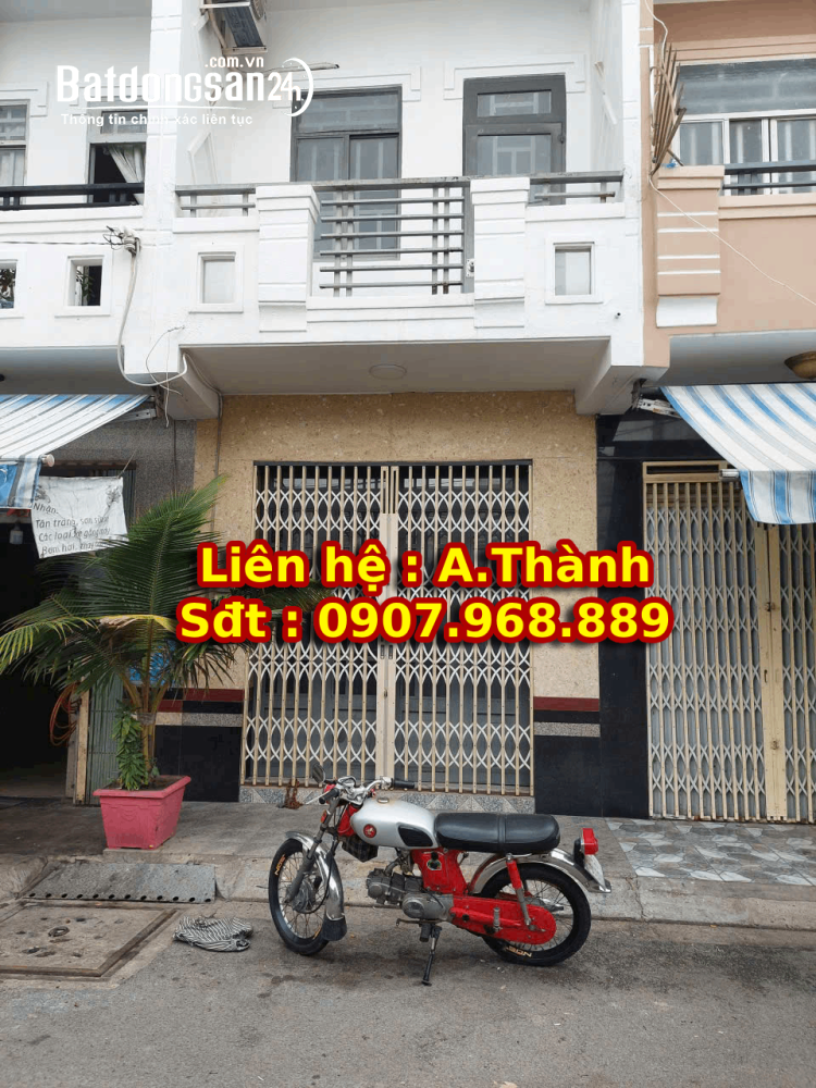 Bán nhà mới 3m2 x 12m, 1 trệt 2 lầu ,Đường Phú Định , Phường 16 ,Quận 8 