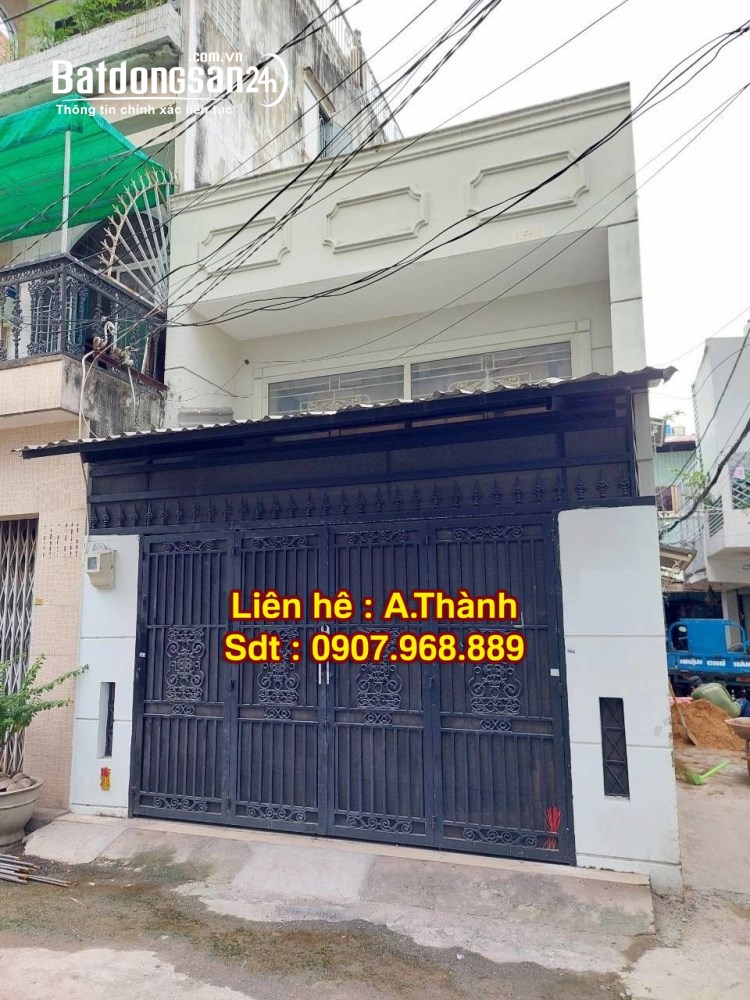 Bán nhà mới 4m3 x 4m5 x 15m5, 1 lầu,Đường Hậu Giang, Phường 11 ,Quận 6
