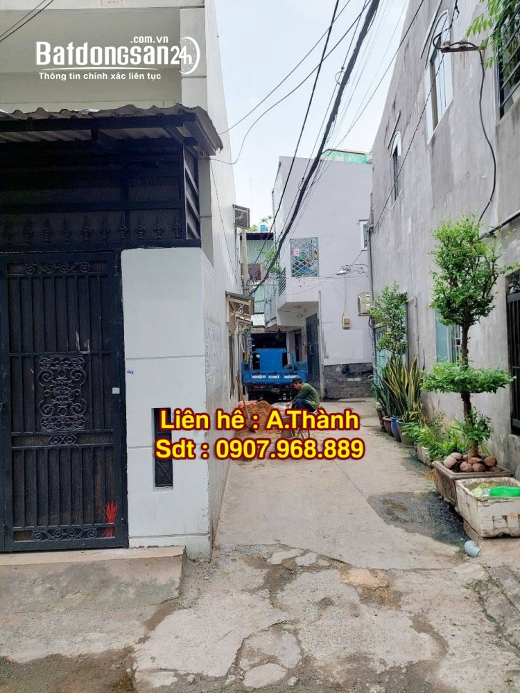 Bán nhà mới 4m3 x 4m5 x 15m5, 1 lầu,Đường Hậu Giang, Phường 11 ,Quận 6