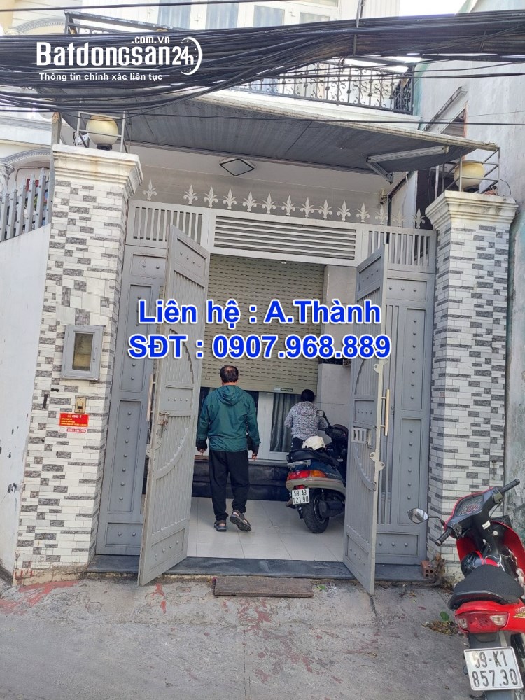 Bán nhà mới 4m2 x 16m, 1 trệt, 2 lầu btct ,Đường Bùi Tư Toàn, Phường An Lạc ,Quận Bìn