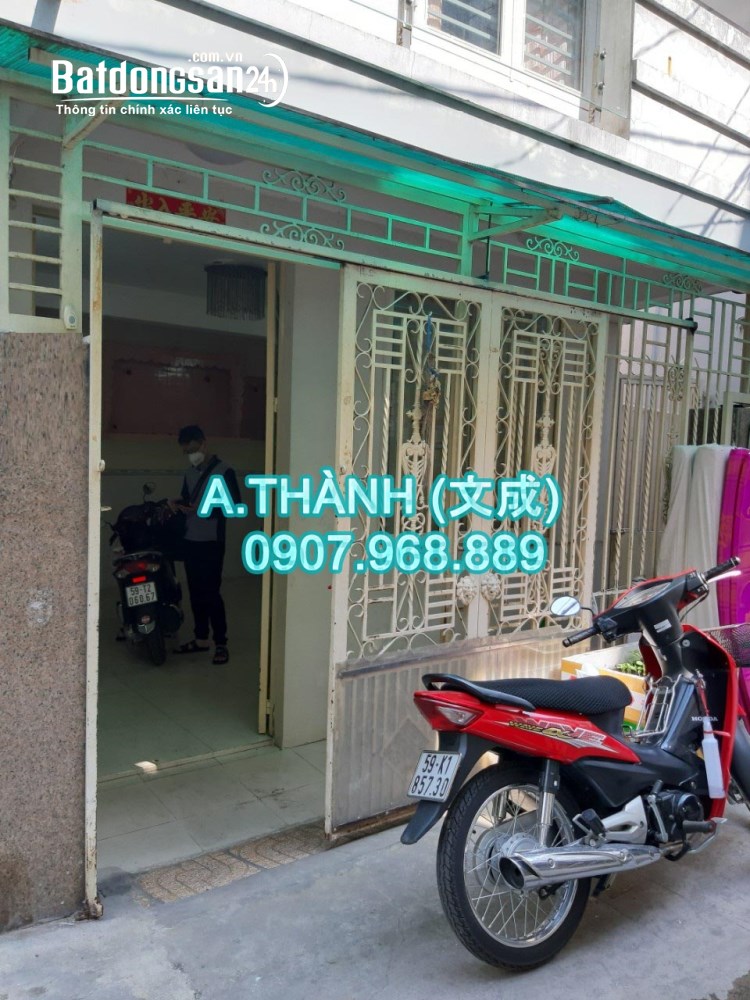 Nhà bán 4m3 x 11m,1 trệt, 2 lầu,1 sân thượng, Gia Phú , Phường 3 ,Quận 6 