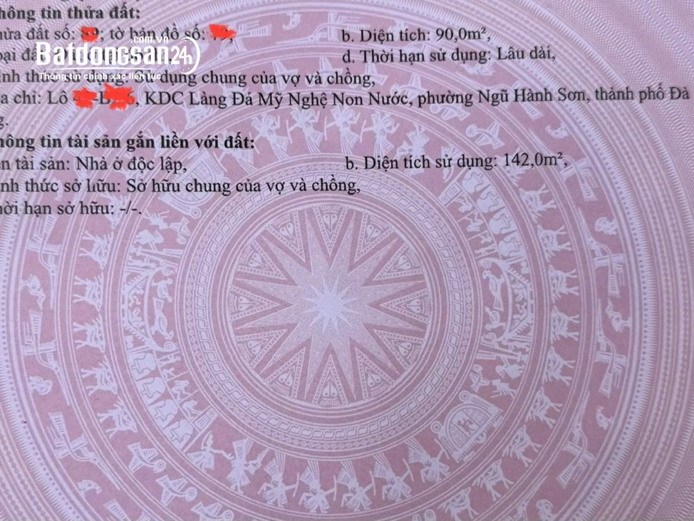8,7 tỷ Nhà 2 tầng, đường  Hoàng Bình Chính, Hòa Hải, NHSơn, Đ Nẵng, Sát Biển.