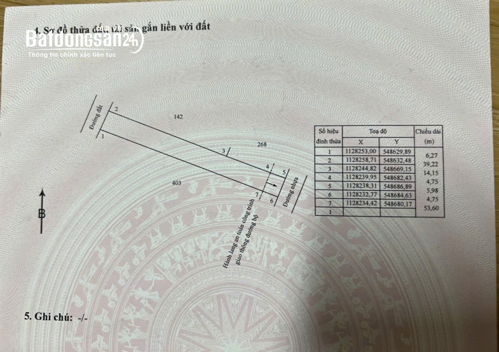 Bán đất Phường Phước Hậu (TP Vĩnh Long cũ), Vĩnh Long