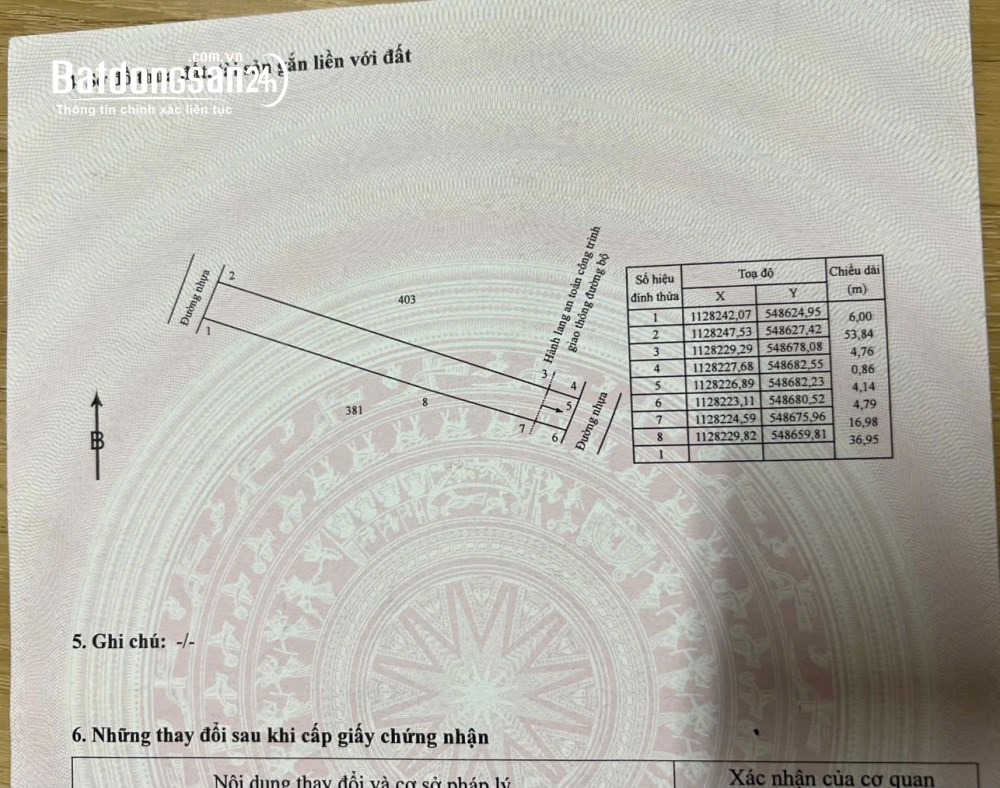 Bán đất Phường Phước Hậu (TP Vĩnh Long cũ), Vĩnh Long