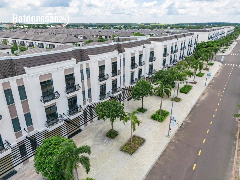 Bán Liền kề-Shophouse KDC Cao cấp 125m2, vào ở ngay, góp 30%