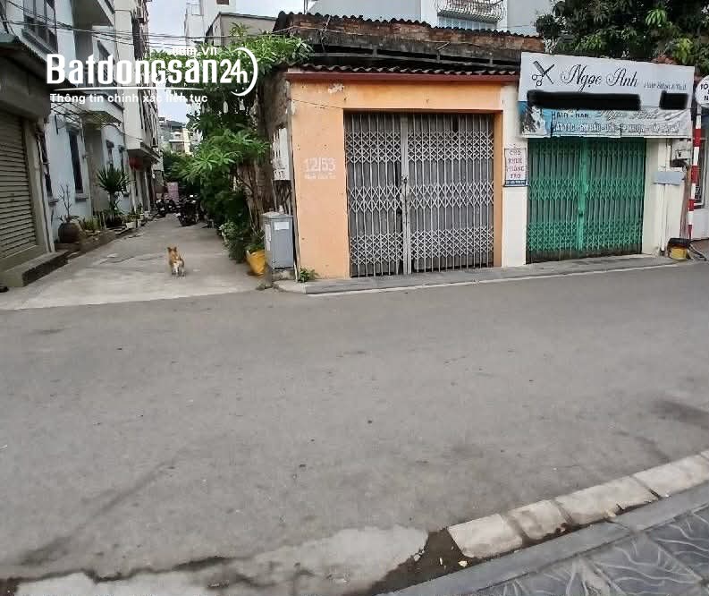 nhà lô góc mặt phố Long Biên, 100m, mặt tiền 7.3m, ôtô 2 chiều
