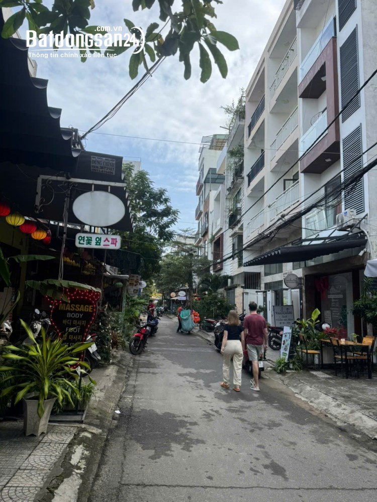 23 tỷ/417m2,Căn hộ 6 tằng, đường An Thượng 5, sát biển Mỹ Khê Đà Nẵng, dòng tiền 80tr