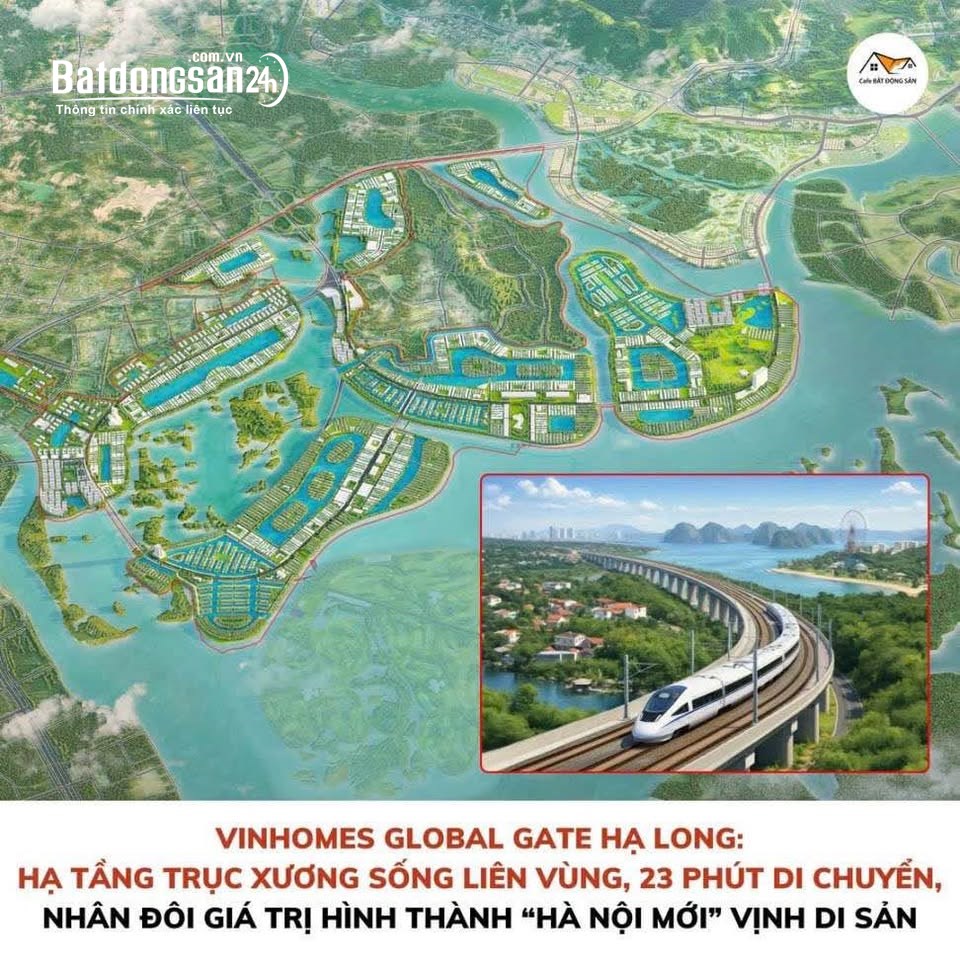 Ra mắt phân khu đầu tiên tại siêu Thành Phố 6.200ha ôm Vịnh Vinhomes Hạ Long Xanh