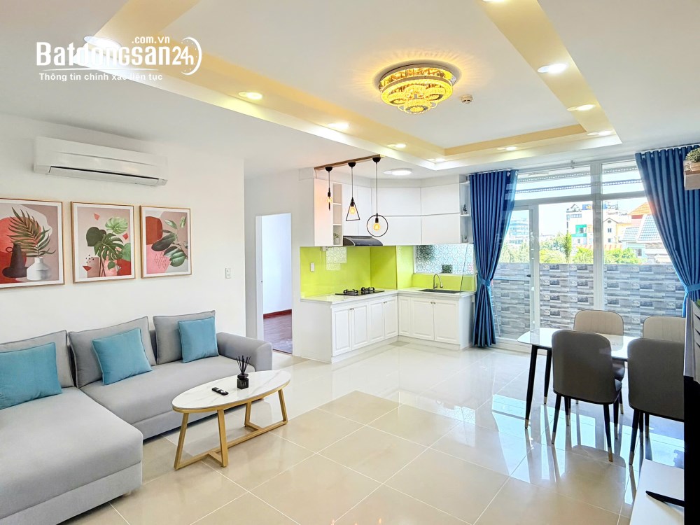 Chính chủ căn góc 83m2 Hoàng Kim Thế Gia, sổ hồng sẵn, nhà mới, nội thất