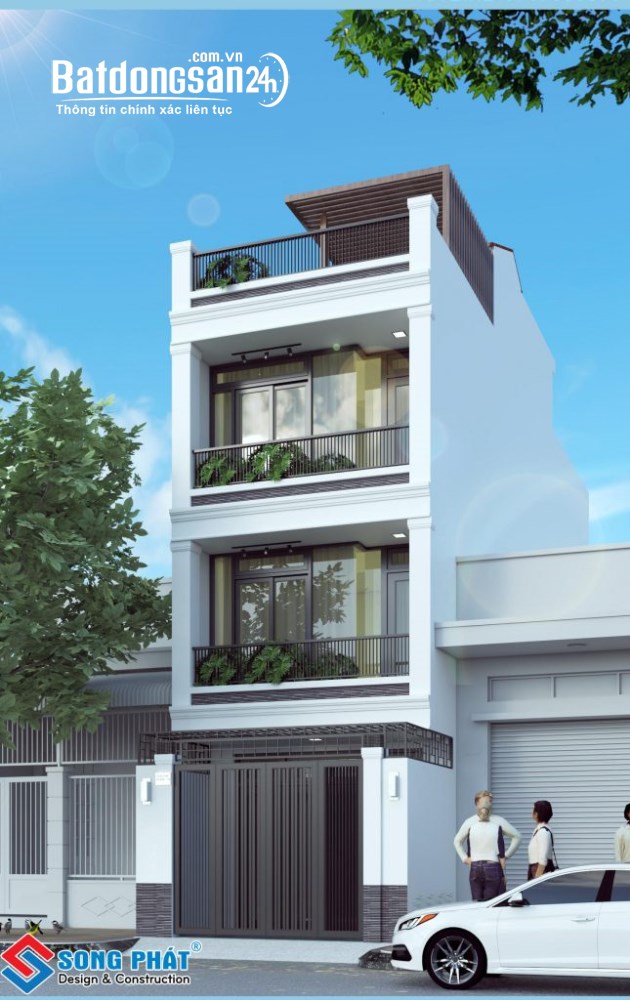 Bán nhà hxh lê quang định p11 q bình thạnh ngang 7.6m cn:44m2 kc: 4t giá bán : 9.9 tỷ