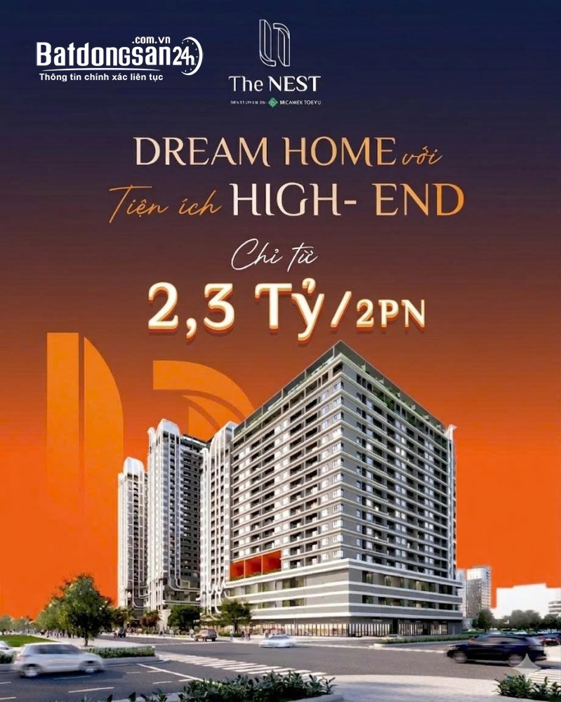 Bán căn hộ Midori Park The Nest, Đường Lý Thái Tổ, Phường Bình Dương (Thủ Dầu Một cũ)