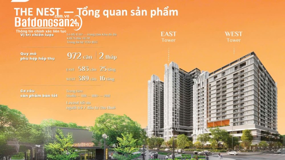 Bán căn hộ Midori Park The Nest, Đường Lý Thái Tổ, Phường Bình Dương (Thủ Dầu Một cũ)
