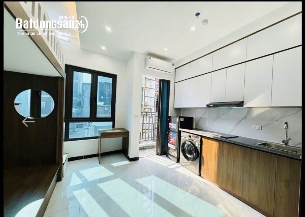 Chung cư mini Cổ Linh, 100m x 8 tầng, 26 phòng cao cấp khép kín, dòng