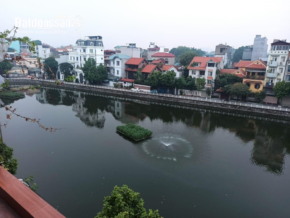 nhà đẹp mặt hồ Ngọc Lâm , gara, kinh doanh, ôtô đỗ cửa