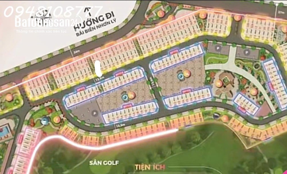 Bán Căn góc shophouse tại Homliday Eo Gió, DT 90m2, Quốc lộ 19B, P. Quy Nhơn Đông (TP Quy Nhơn cũ),
