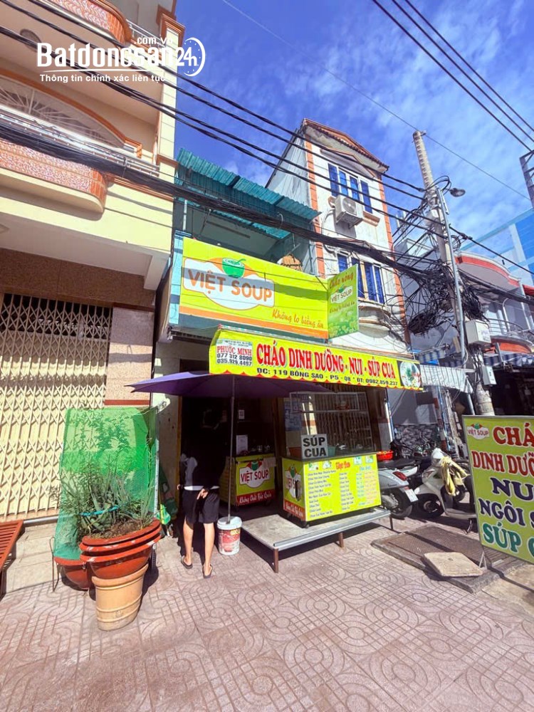 Giảm 500tr còn 7 tỷ, Bán nhà 40m2, Đ. Bông Sao, P. Chánh Hưng (Quận 8 cũ), TP Hồ Chí Minh