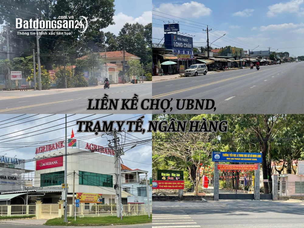 Bán đất đẹp xây nhà, xung quanh đầy đủ tiện ích, P. Minh Hưng (TX Chơn Thành cũ), T. Đồng Nai