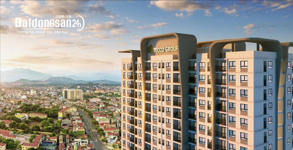 Bán căn hộ (82,2m2 - 3PN - tòa A1) Tecco Tower Thái Nguyên, P. Quyết Thắng (TP Thái Nguyên cũ)