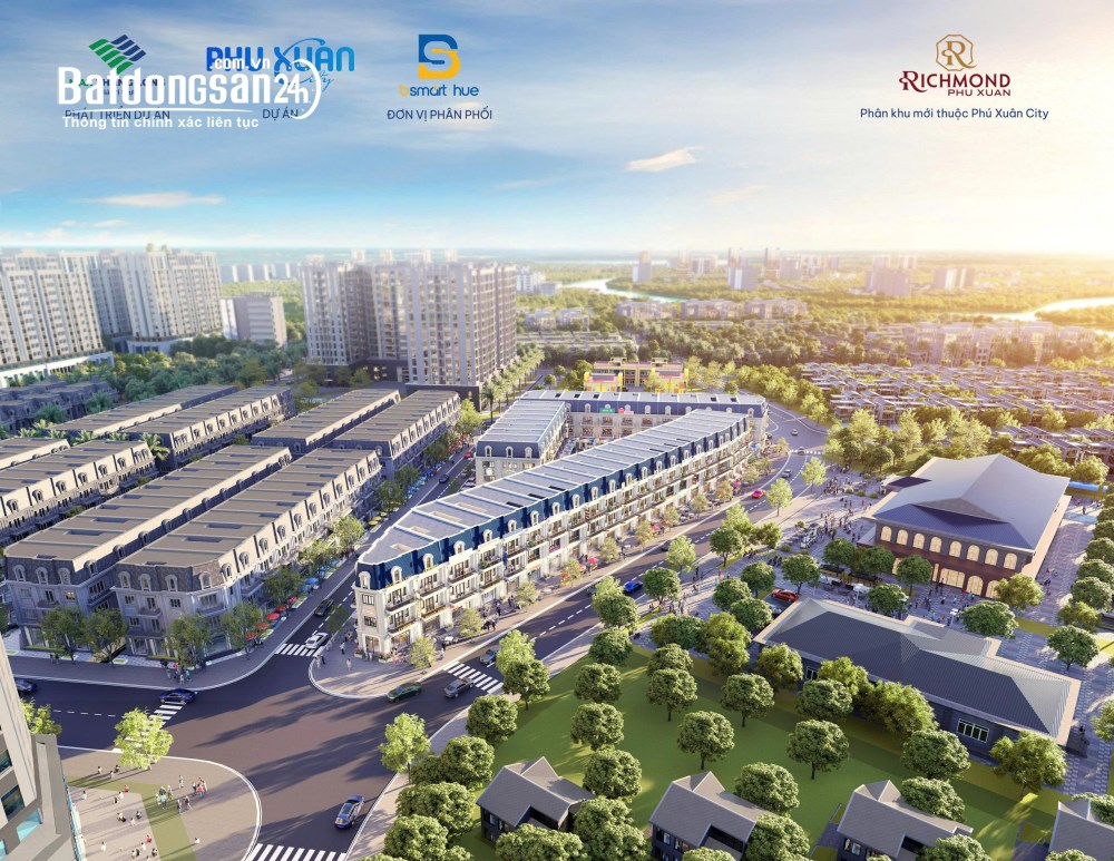 Bán nhà Phú Xuân City Huế, Đường Nguyễn Lộ Trạch, Phường An Cựu (TP Huế cũ)