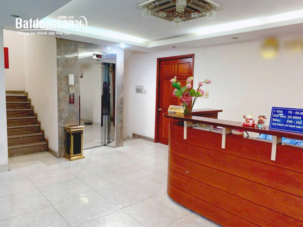 Cho thuê khách sạn 26 Phòng/Có Thang máy, mặt tiền Quận 12