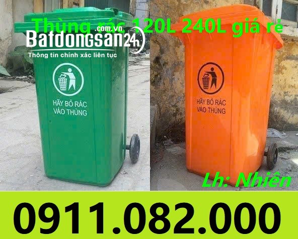  Bán thùng rác 240l, giá rẻ, hàng đủ tiêu chuẩn, bảo hành 6 tháng, P. An Bình, Cần Thơ.