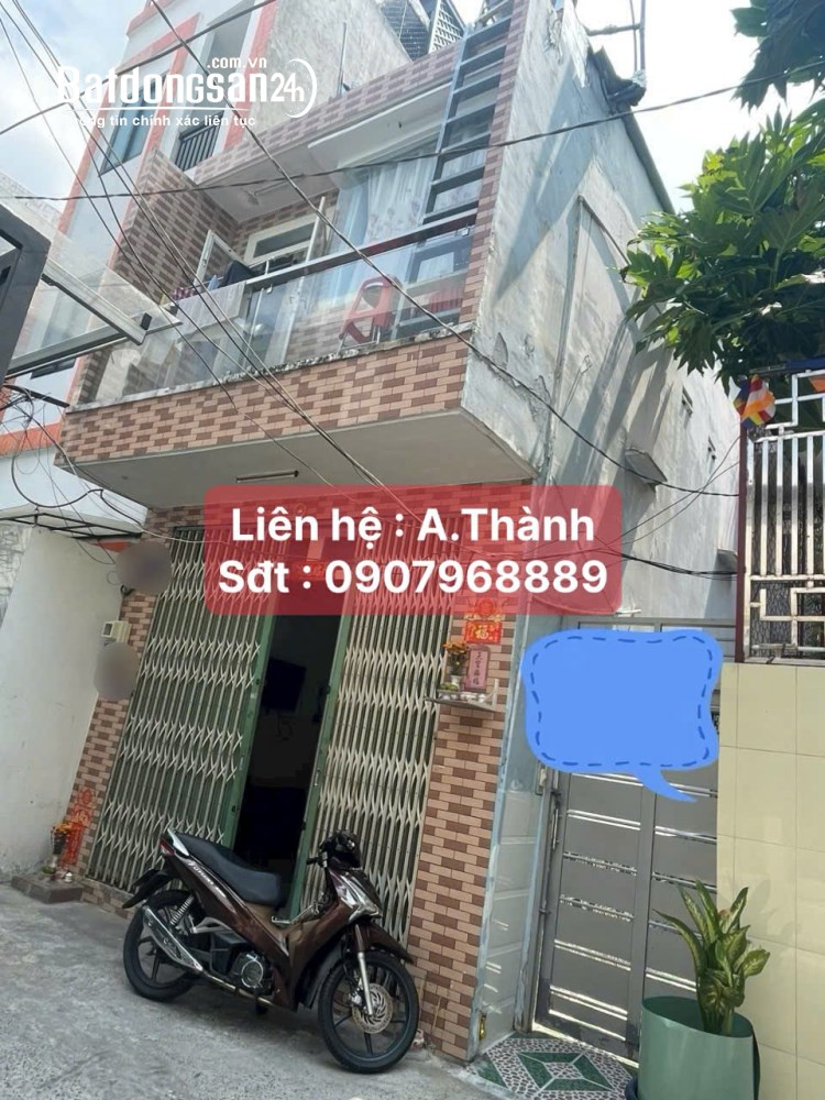 Bán nhà 28m2, 1 trệt 1 lầu, Đ. Bình Tiên, P. Bình Tiên (Quận 6 cũ), TP. HCM.
