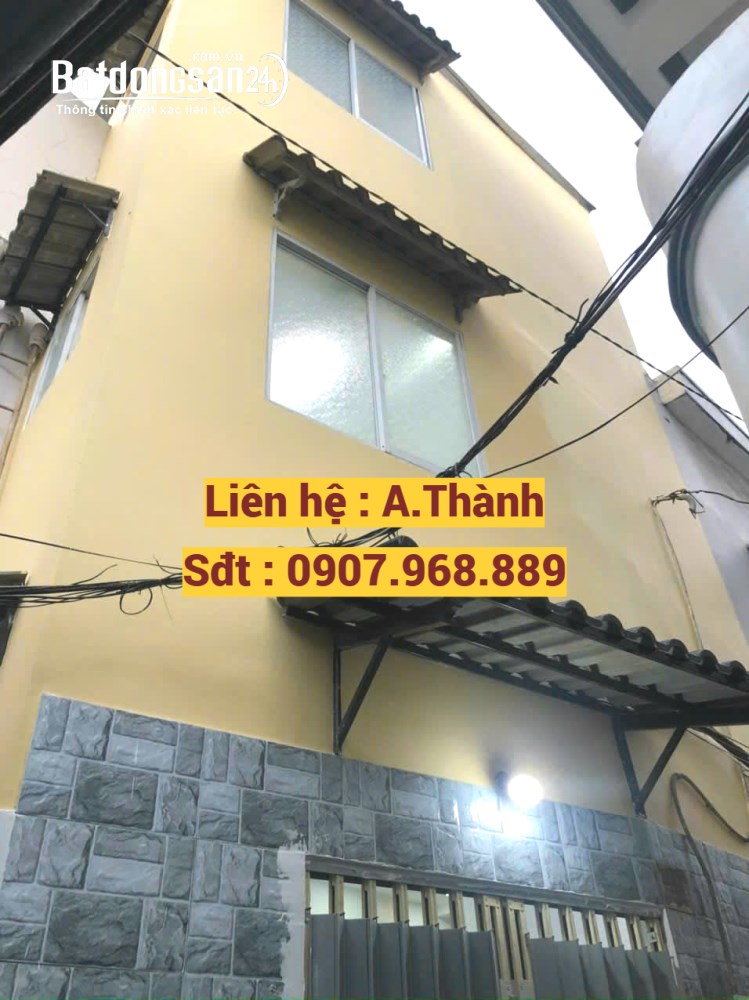 Nhà mới 4.5m x 2.4m, 2 lầu, P. Bình Tiên (Quận 6 cũ), TP Hồ Chí Minh.