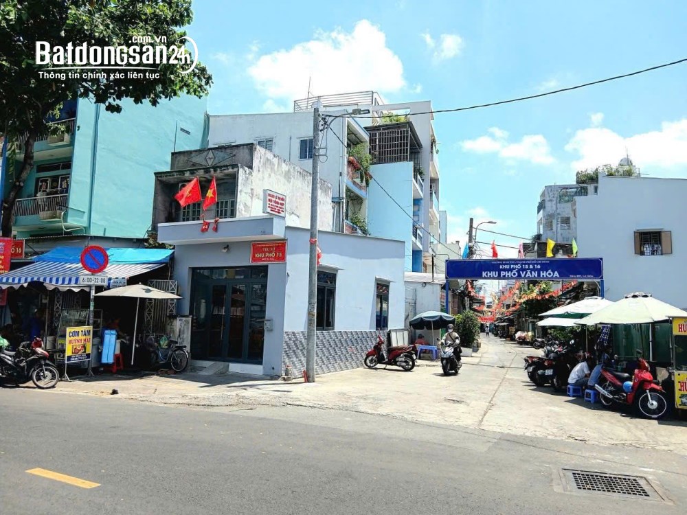 Bán nhà 1 trệt 1 lầu, nở hậu, HXH 5m, sổ hồng chính chủ – bao sang tên, P. Bình Phú, TP HCM.