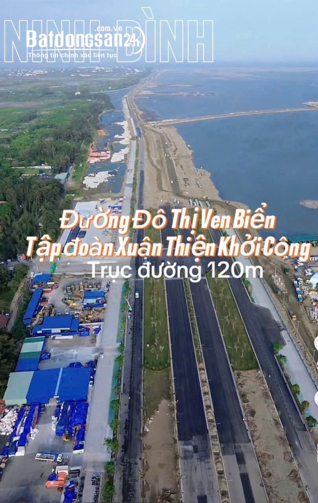 Bán đất kv Ninh Cơ, gần biển Quất Lâm, 80m2/lô, vuông vắn, chỉ từ 1 tỷ/lô, Xã Hải Hậu, Ninh Bình.