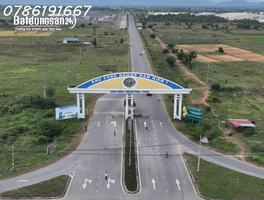 Cho thuê đất, kho xưởng KCN Hàm Kiệm 1, DT5000m2, Xã Tuyên Quang, Lâm Đồng.
