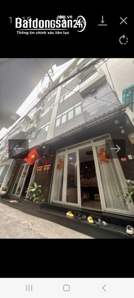 Bán nhà Đ. Phan Đình Phùng, P. Cầu Kiệu (Q Phú Nhuận cũ), HCM - 65m2, 4 Tầng, HXH - 11 Tỷ