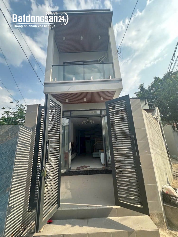  Bán nhà 1 Trệt 1 lầu 60m2, ( 3,2 x 19m), sổ hồng riêng, P.  Biên Hòa, Đồng Nai.