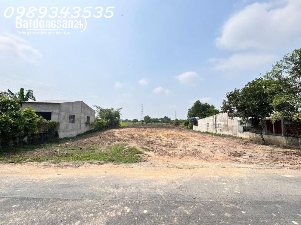 Chính Chủ Gửi Bán Lô Đất MT Đường Nhựa Xã Hậu Nghĩa (Huyện Đức Hoà cũ), Tây Ninh