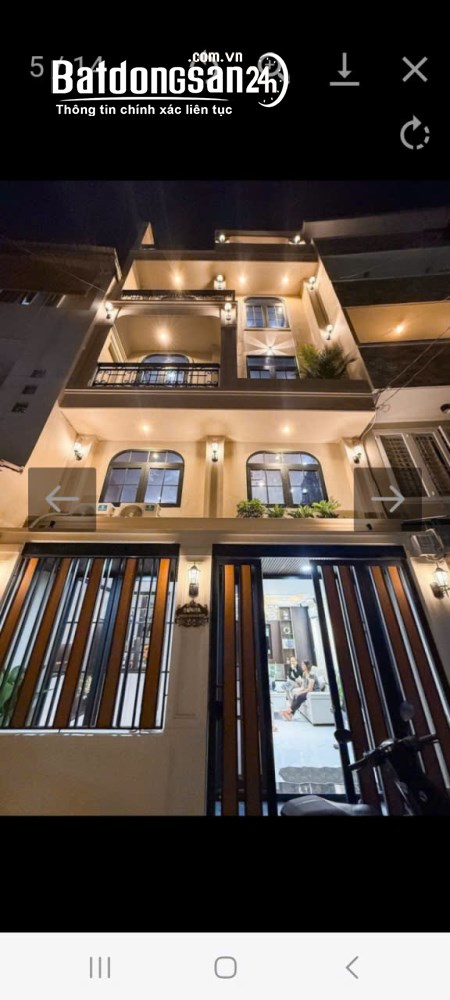 Bán nhà HXH, 31m2, 4 lầu, giá hơn 8 tỷ, P. Cầu Kiệu, TP Hồ Chí Minh.