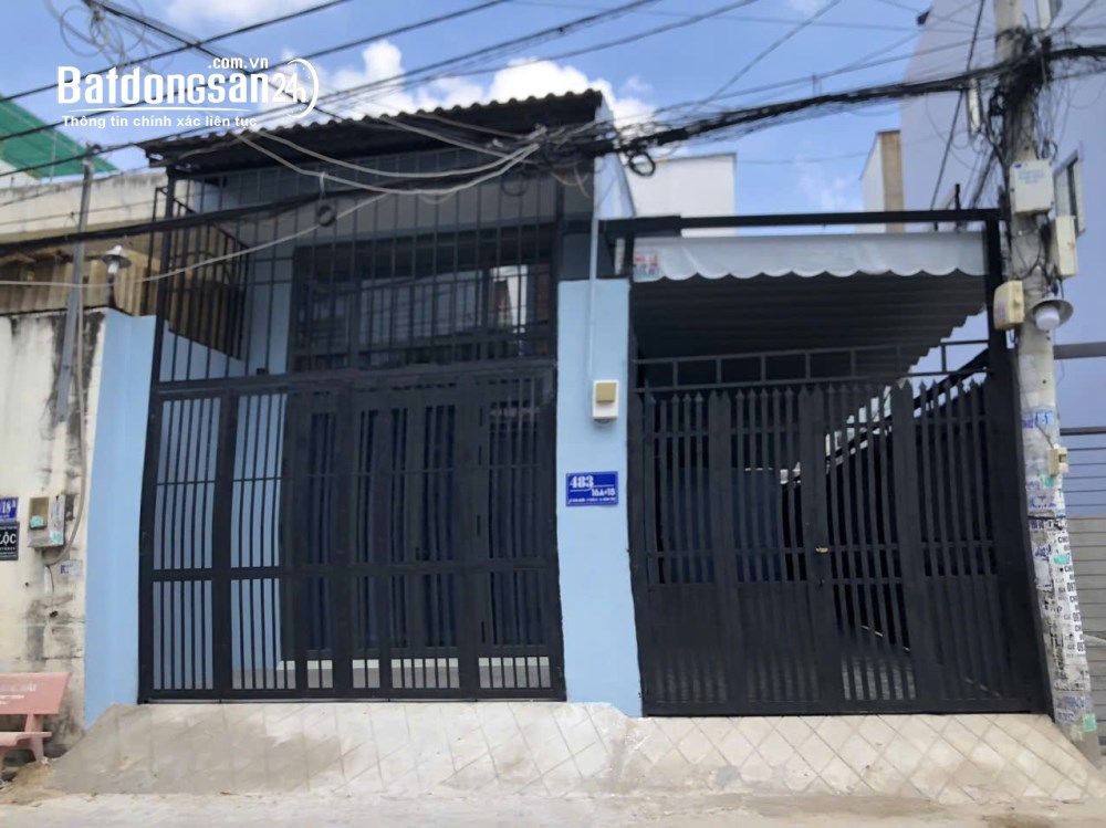 NHÀ VÀ ĐẤT TẠI P.BÌNH TRỊ ĐÔNG A, BÌNH TÂN - DT 126M2 - SHR - 8.5 TỶ TL