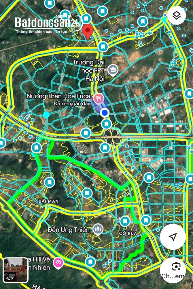 Bán đất Đường 21, Xã Hòa Lạc (H Thạch Thất cũ), Hà Nội