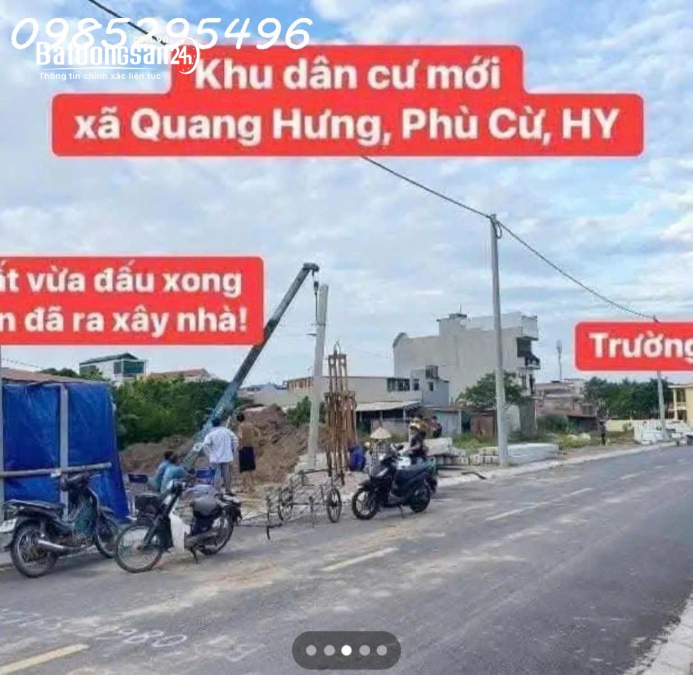 Siêu phẩm - Còn 1 lô góc duy nhất tại Quang Xá, Quang Hưng, Tỉnh Hưng Yên