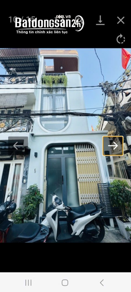 Nhà hẻm xe hơi, 42m2, 3 lầu, Bình Thạnh, giá 9.5 tỷ, TP Hồ Chí Minh