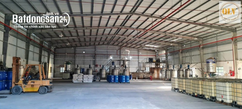BÁN NHÀ XƯỞNG – BÀU BÀNG, BÌNH DƯƠNG – 5.412m²