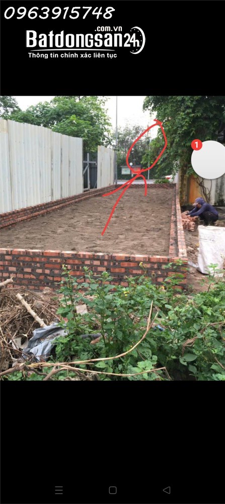 Chính chủ cho thuê đất 80m2, MT5m, giá 7 tr/th, Xã Hoài Đức, TP Hà Nội.