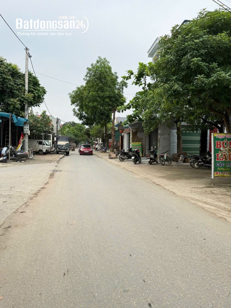 Bán đất mặt đường kinh doanh, gần công nghệ cao Hòa Lạc, tiềm năng tăng giá tốt