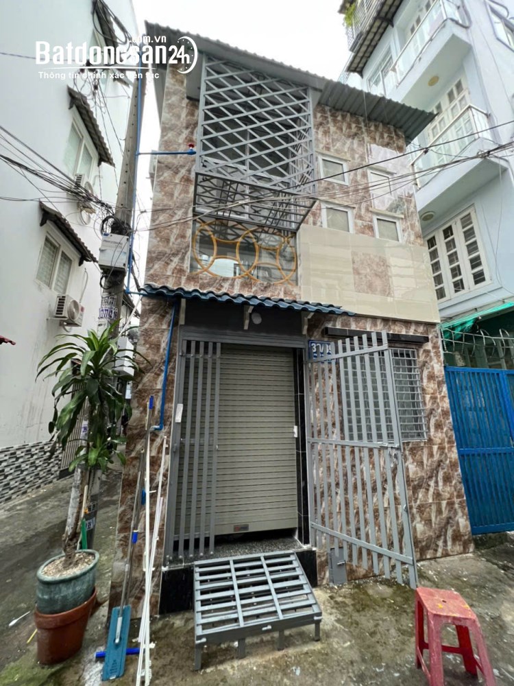BÁN NHÀ HXH PHƯỜNG CẦU KIỆU MỚI - DT 32.2M2 TRỆT LẦU - SHR - 5.9 TỶ. LH:0931222249