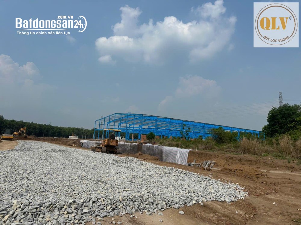 Cho thuê nhà xưởng đang xây dựng – Phú Giáo, Bình Dương – 10.638m²