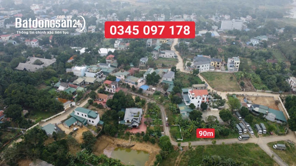 Bán 90m2 đất sát ĐHQG và Đại lộ Thăng Long, Xã Hòa Lạc (H Thạch Thất cũ), TP Hà Nội