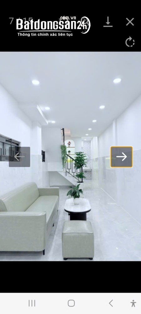 Bán nhà mặt tiền Đ. Nguyễn An Ninh, P. Bình Thạnh (Q Bình Thạnh cũ), HCM - 32m2, 2 lầu - 6.85 tỷ